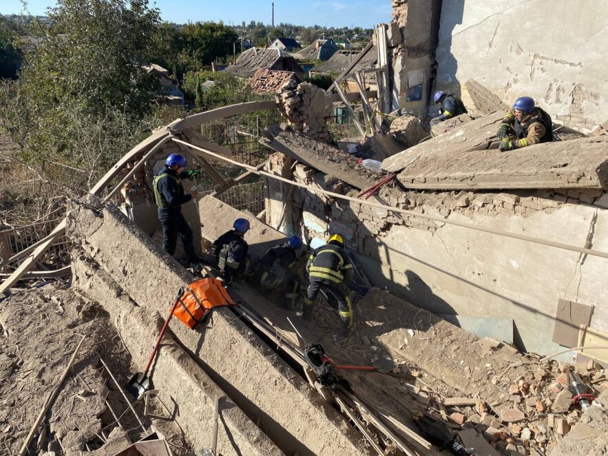 Ракетний удар по Нікополю: пошкоджено більше 40 будинків, є жертви