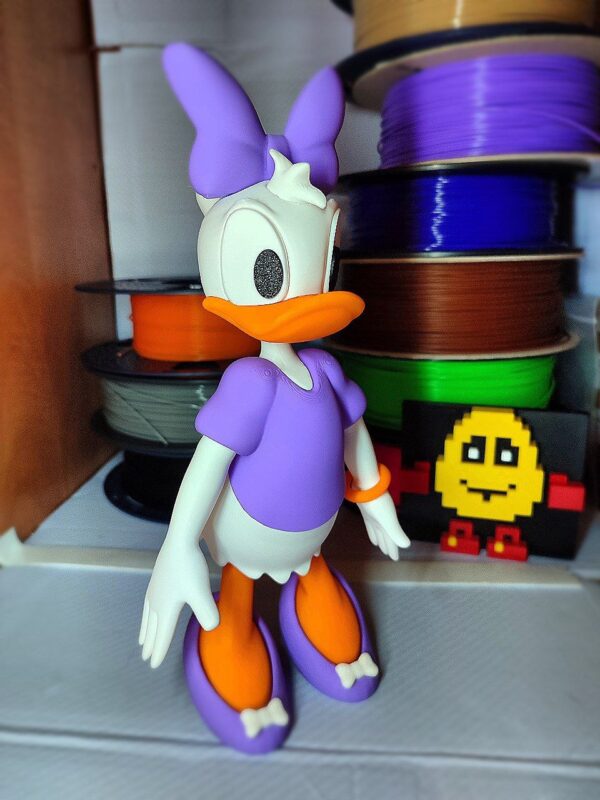 Дейзі Дак - Daisy Duck DISNEY 3Д ФІГУРКА — изображение 2