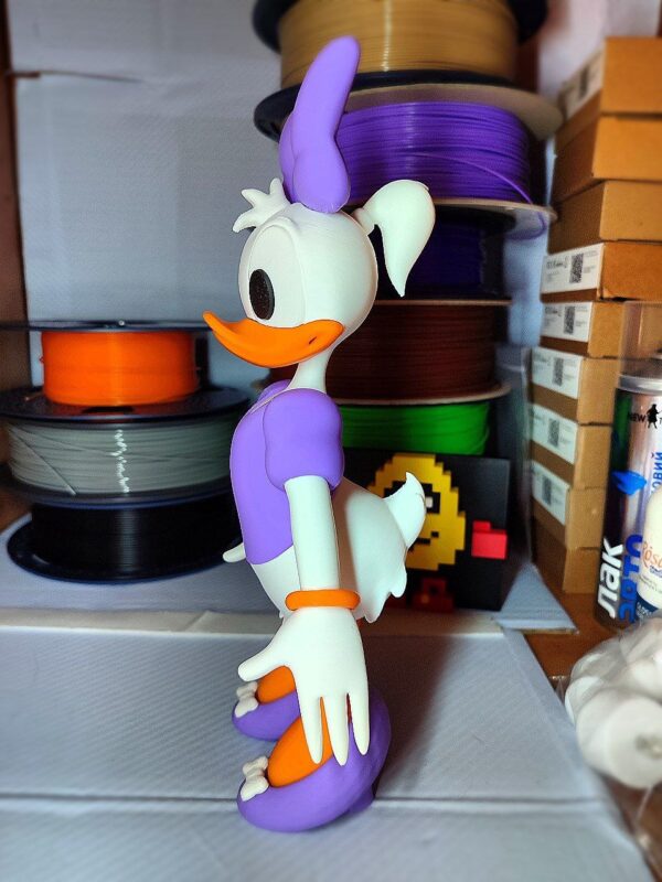 Дейзі Дак - Daisy Duck DISNEY 3Д ФІГУРКА — изображение 4