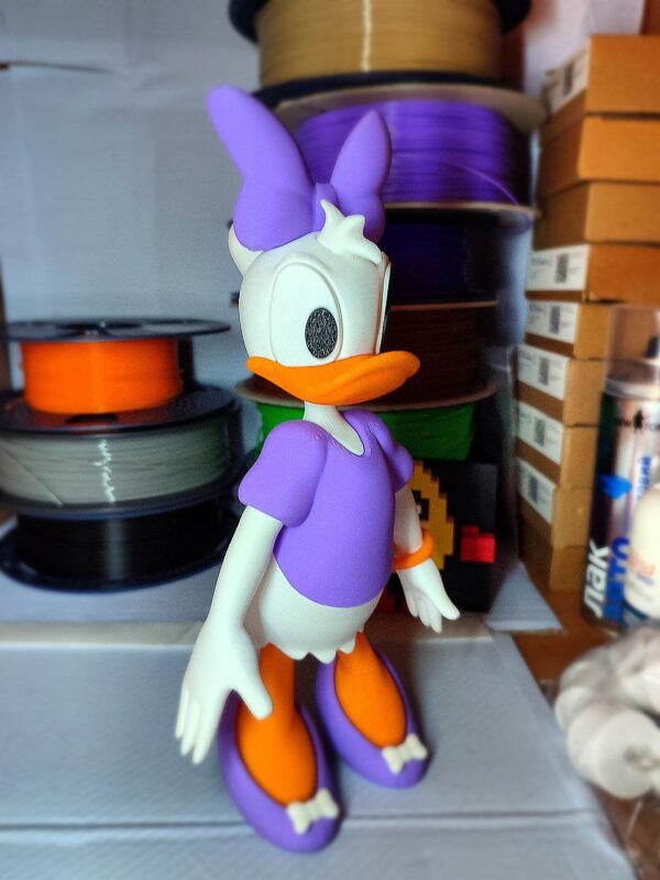 Дейзі Дак - Daisy Duck DISNEY 3Д ФІГУРКА — изображение 5